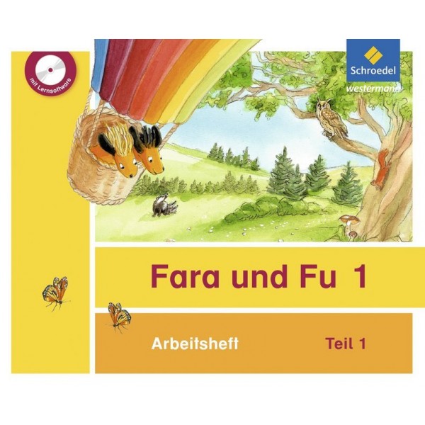 Fara und Fu 1 (Ausgabe 2013) - Arbeitshefte 1 und 2, mit CD-ROM (inkl. Schlüsselwortkarte)
