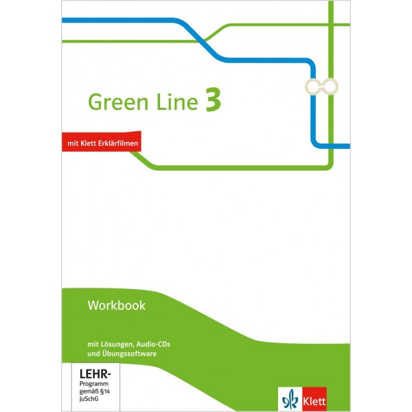 Green Line 3 - Workbook mit Lösungen, Audio-CDs und Übungssoftware