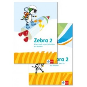 Zebra 2 Paket: Arbeitsheft Sprache und Arbeitsheft Lesen/Schreiben 
