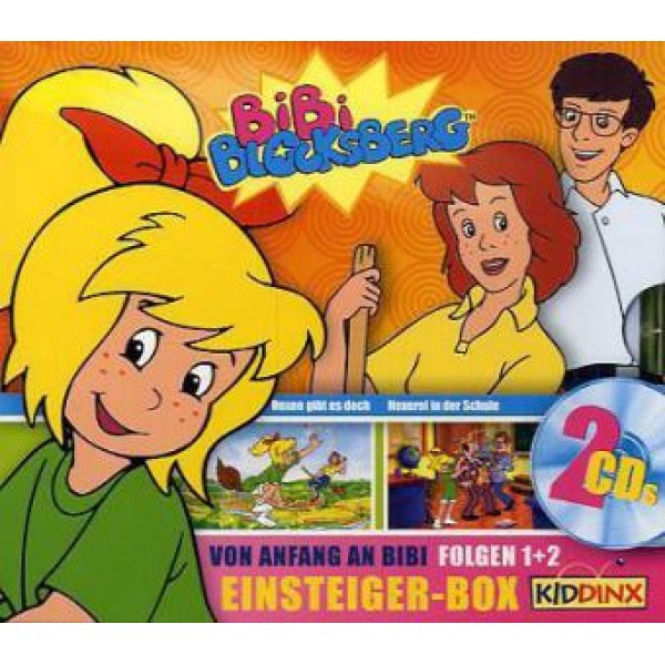 Bibi Blocksberg, Von Anfang an Bibi, 2 Audio-CDs.   Einsteiger-Box. Hexen gibt es doch; Hexerei in der Schule.