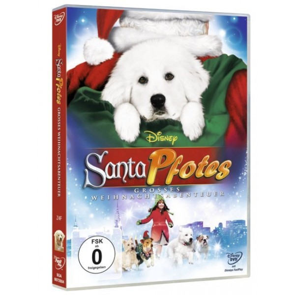 Santa Pfotes großes Weihnachtsabenteuer DVD.   