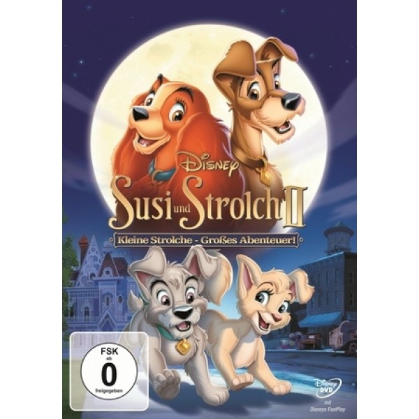 Susi und Strolch 2, 1 DVD