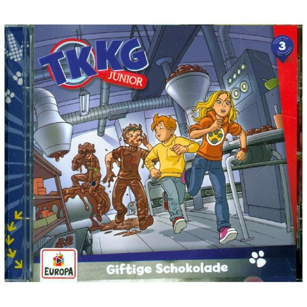 TKKG Junior - Giftige Schokolade, 1 Audio-CD.  