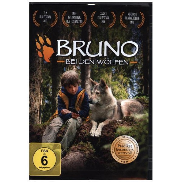 Bruno bei den Wölfen,  DVD