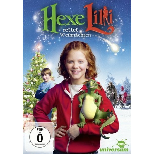 Hexe Lilli rettet Weihnachten DVD.