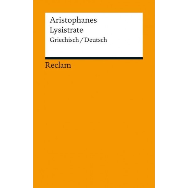 Lysistrate. Aristophanes (zweisprachig)