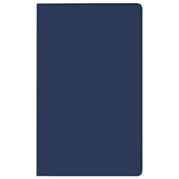 Taschenkalender Saturn Leporello PVC blau 2024