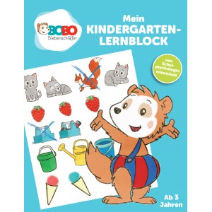 Bobo Siebenschläfer - Mein Kindergarten Lernblock