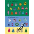 Meine glitzernde Stickerwelt: Bald ist Weihnachten