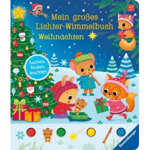 Mein großes Lichter-Wimmelbuch: Weihnachten
