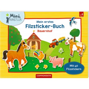 Mein erstes Filzsticker-Buch Bauernhof
