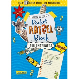 Pocket-Rätsel-Block: Rätsel für unterwegs