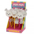 Μολύβι Adoramals Bunny Rabbit and Sheep Pom Pom Pencil