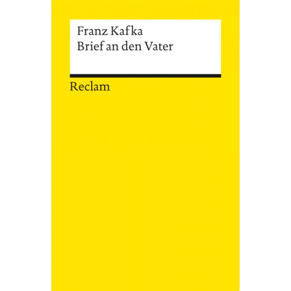 Brief an den Vater. Franz Kafka