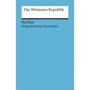 Weimarer Republik.  