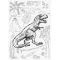 Μπλοκ ζωγραφικής Dinosaurier A4