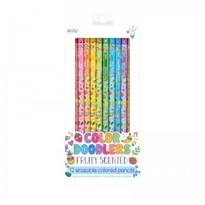 Ξυλομπογιές αρωματικές που σβήνουν Color-Doodlers-Fruity-Scented-Erasable-Colored-Pencils