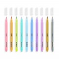 OOLY Color lustre metallic brush markers - set of 10