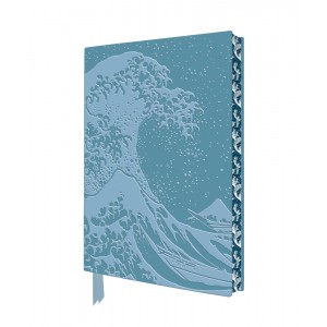 Exquisit Premium Notizbuch DIN A5: Katsushika Hokusai, Die große Welle