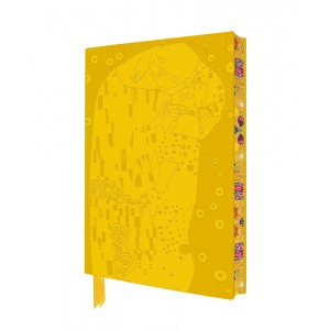 Exquisit Premium Notizbuch DIN A5: Gustav Klimt, Der Kuss