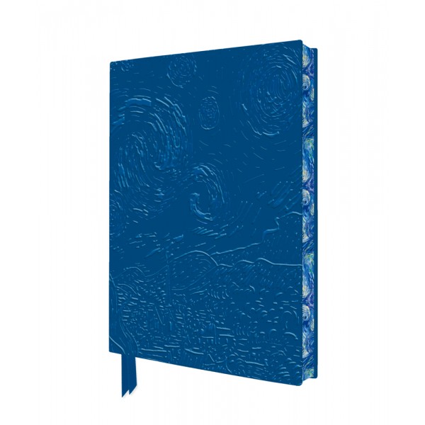 Exquisit Premium Notizbuch DIN A5: Vincent van Goght, Sternennacht