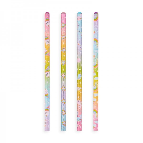Rainbow Gem Writers Pencil - Μολύβι ουράνιο τόξο με στρας