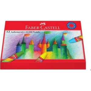 Faber-Castell Λαδοπαστέλ Oil Pastels 12 Χρωμάτων