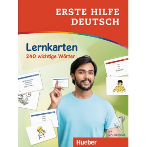 Erste Hilfe Deutsch - Lernkarten, 240 wichtige Wörter (Κάρτες λεξιλογίου με 240 σημαντικές λέξεις)