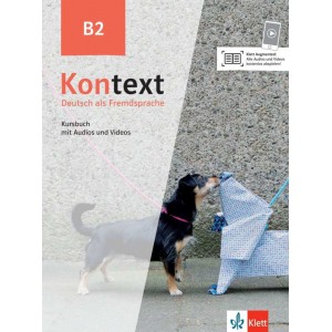Kontext B2, Kursbuch mit Audios und Videos online