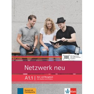 Netzwerk neu A1.1, Kurs- und Übungsbuch mit Audios und Videos online