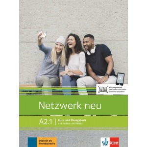 Netzwerk neu A2.1, Kurs- und Übungsbuch mit Audios und Videos online (βιβλίο του μαθητή με οπτικοακουστικό υλικό)