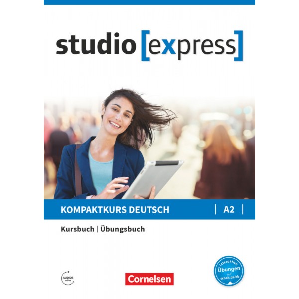 studio [express] A2, Kurs- und Übungsbuch mit Audios online - Inkl. E-Book