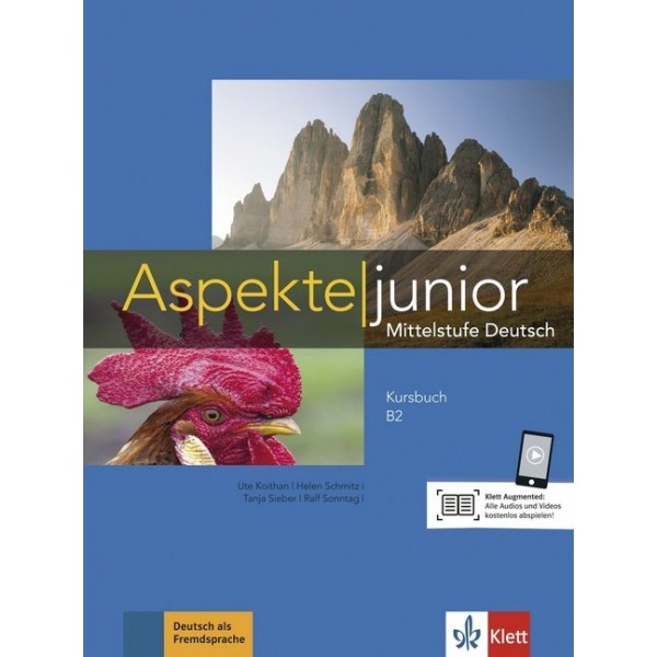 Aspekte junior B2, Kursbuch mit Audios und Videos online (βιβλίο μαθητή)
