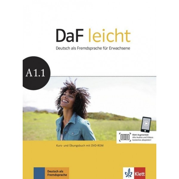 DaF leicht A1.1, Kurs- und Übungsbuch + DVD-ROM
