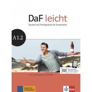 DaF leicht A1.2, Kurs- und Übungsbuch + DVD-ROM