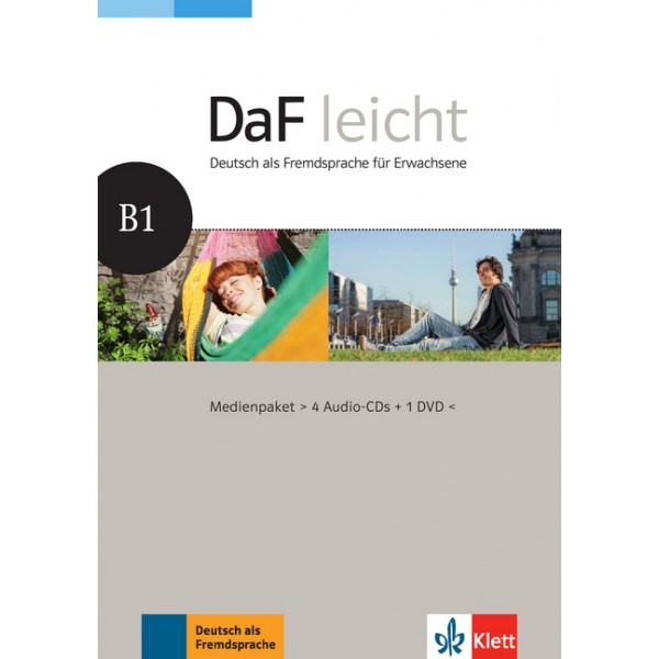 DaF leicht B1, Medienpaket B1 (4 Audio-CDs + DVD)