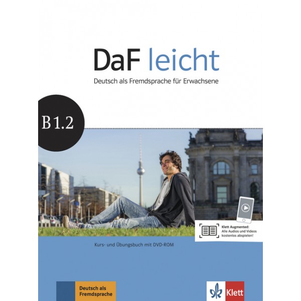 DaF leicht B1.2, Kurs- und Übungsbuch + DVD-ROM