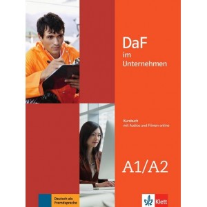 DaF im Unternehmen - Kursbuch mit Audios und Filmen online A1/A2
