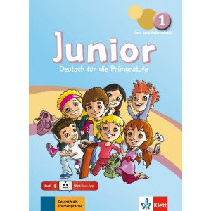 Junior 1, Kurs- und Arbeitsbuch + Online-Hörmaterial + Klett Book-App-Code (για 12μηνη χρήση)