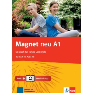 Magnet neu A1, Kursbuch mit Audio-CD + Klett Book-App (για 12μηνη χρήση)