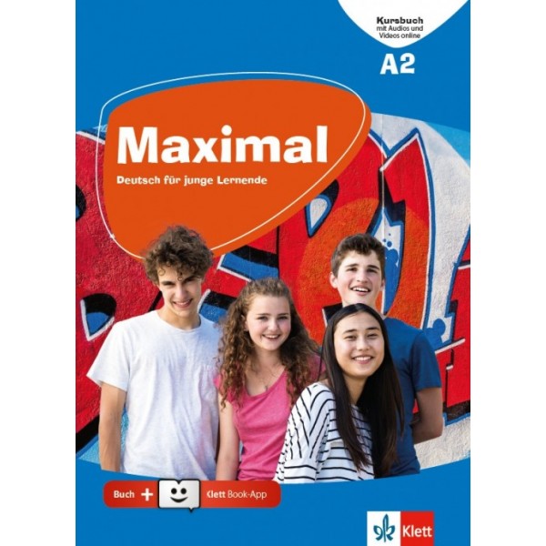 Maximal A2, Kursbuch mit Audios und Videos online + Klett Book-App-Code (για 12μηνη χρήση)