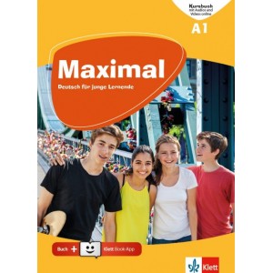 Maximal A1, Kursbuch mit Audios und Videos online + Klett Book-App (για 12μηνη χρήση)