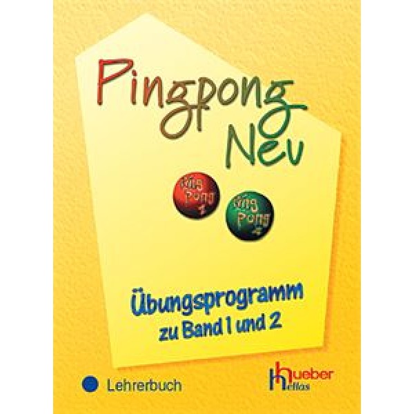 Pingpong Neu - Übungsprogramm zu Band 1 und 2, Lehrerbuch (Βιβλίο του καθηγητή)