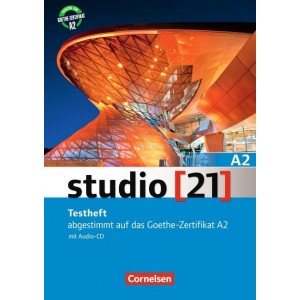 studio [21] A2 - Βιβλίο τεστ με Audio-CD