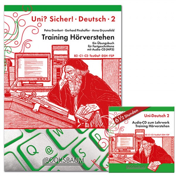 UNI? SICHER! 2 - Training Hörverstehen (incl. MP3-CD)  (B2-C1-C2)