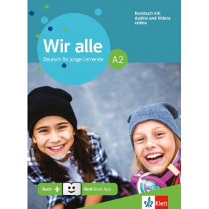 Wir alle A2, Kursbuch mit Audios & Videos online + Klett Book-App-Code (για 12μηνη χρήση)