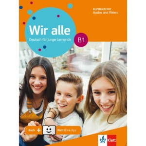 Wir alle B1, Kursbuch mit Audios & Videos online + Klett Book-App-Code (για 12μηνη χρήση)