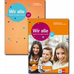 Wir alle B1, Übungsbuch mit Glossar und Audios & Videos + Klett Book-App-Code (για 12μηνη χρήση) + Trainingsheft
