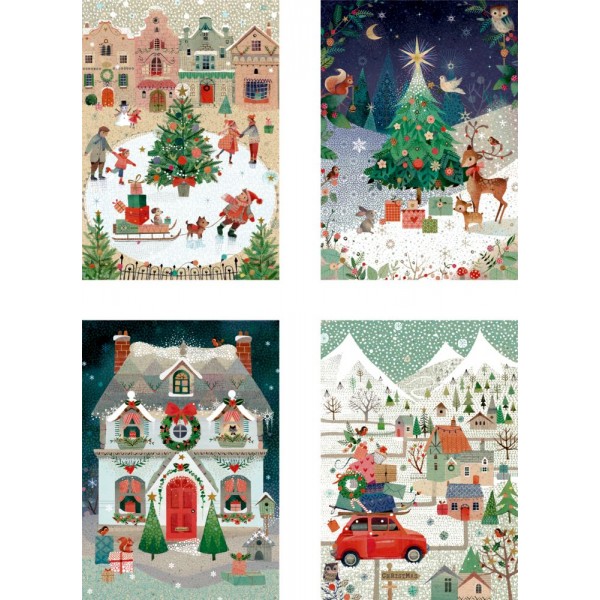 Wunderbare Weihnachtswelt, A5-Adventskalender