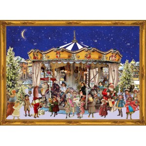 Schoko-Adventskalender "Weihnachtskarussell"